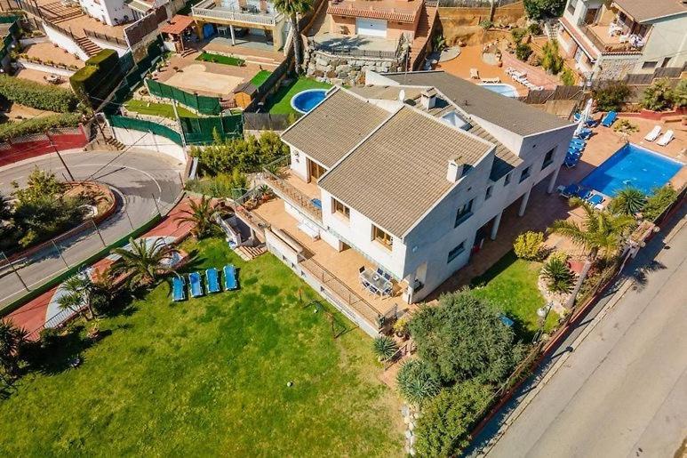 Villa Preciosa Casa 2000 M2 Piscina Mar Barbacoa Felicidad à Santa Susanna Extérieur photo