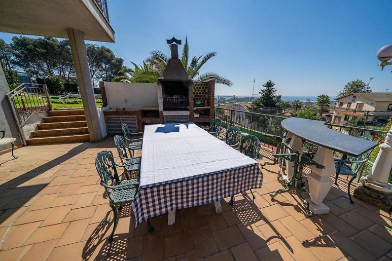 Villa Preciosa Casa 2000 M2 Piscina Mar Barbacoa Felicidad à Santa Susanna Extérieur photo